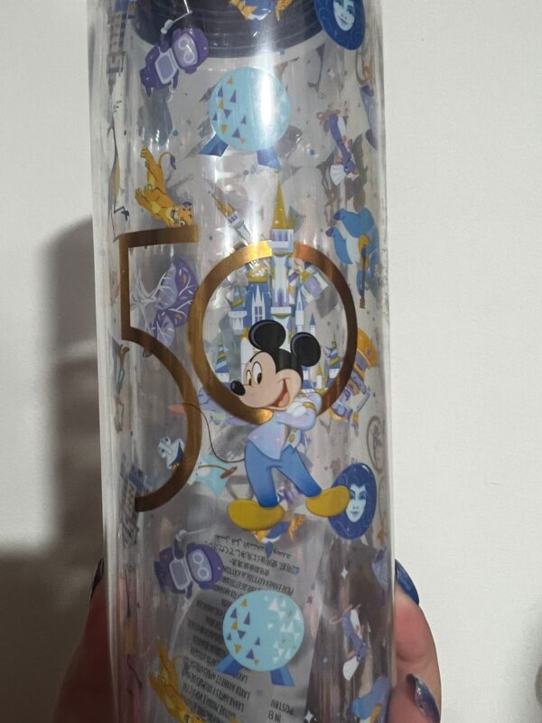 Botella Disney parks 50TH ANNIVERSARY azul 500ml - Imagen 2