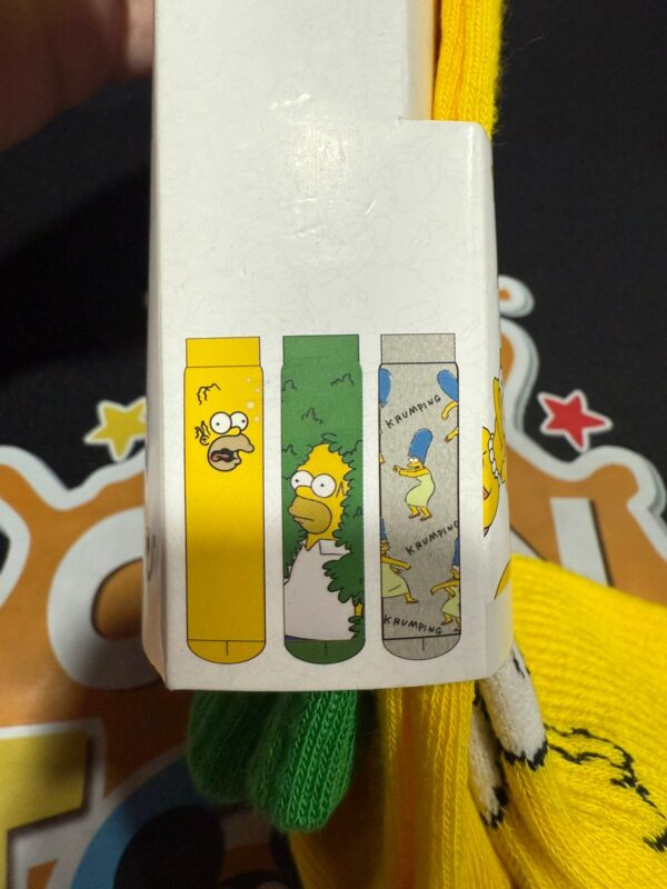 Set x3 calcetas larga Simpsons - Imagen 2