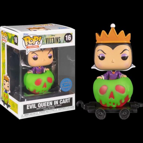 Funko 16 Evil Queen In Cart Villains