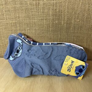 Set 5 par calcetas Stitch ,Angel y mas