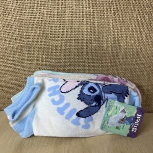 Set 5 par calceta corta Stitch y Angel