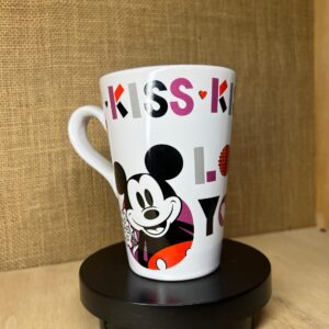 Taza Mickey y Minnie kiss you