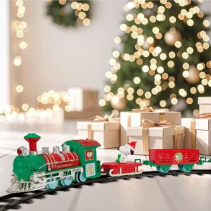 Tren navidad Snoopy con sonidos y movimiento