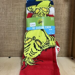 Set 6 Pares de Calcetas Largas The Grinch Original | Talla 41–46