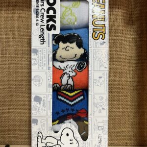 Snoopy Set 5 Pares de Calcetas Snoopy y Amigos Original | Talla 38–45