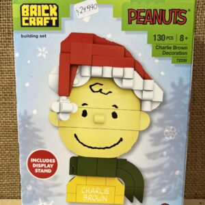 Snoopy Brick Craft Peanuts Charlie Brown 130 Piezas snoopychile