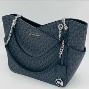 Cartera Michael Kors Tote Jet Set Travel Piel G Negro | Original MK Bolso Tote Grande