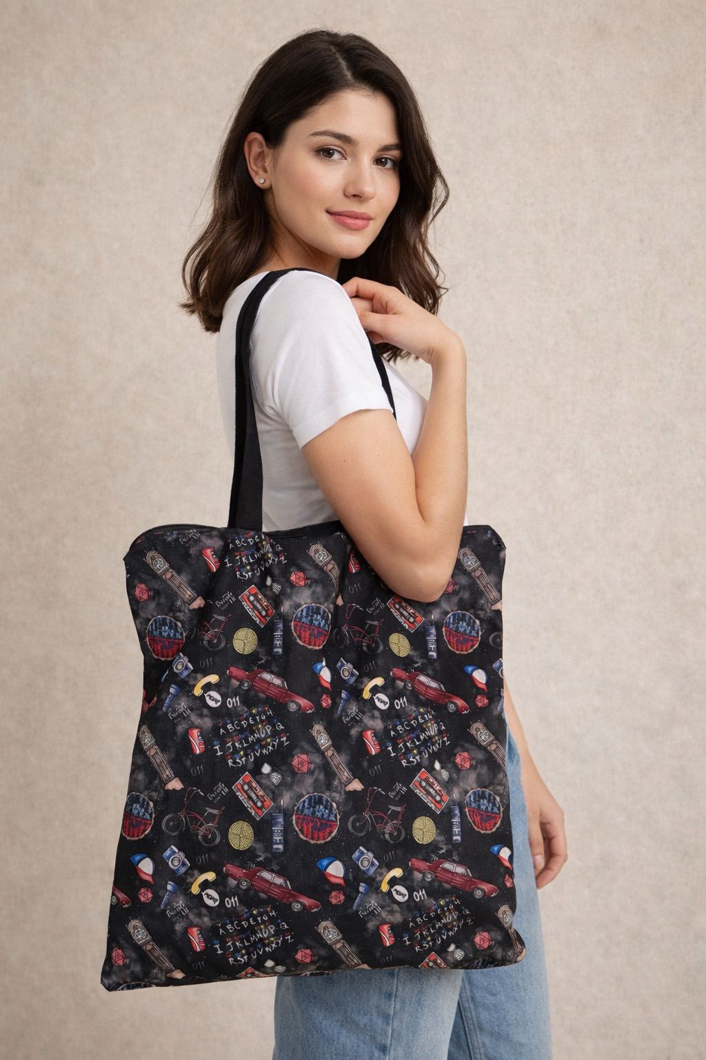 Tote Bag Stranger Things -Edicion Limitada para verdaderos fans
