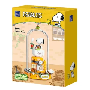 Snoopy Coffee Time Capsula tipo LEGO