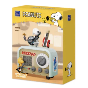 Snoopy Radio tipo LEGO