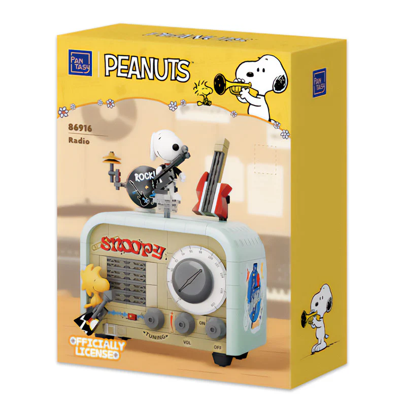 Snoopy Radio tipo LEGO