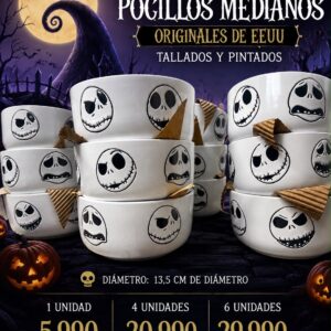 Pocillo El Extraño Mundo de Jack Jack Skellington 13,5 cm