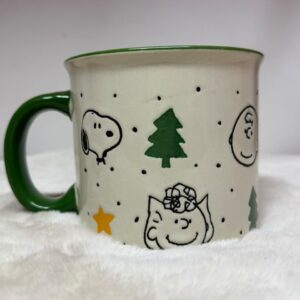 Taza Navideña Snoopy y Charlie Brown 600 ml – Peanuts Original