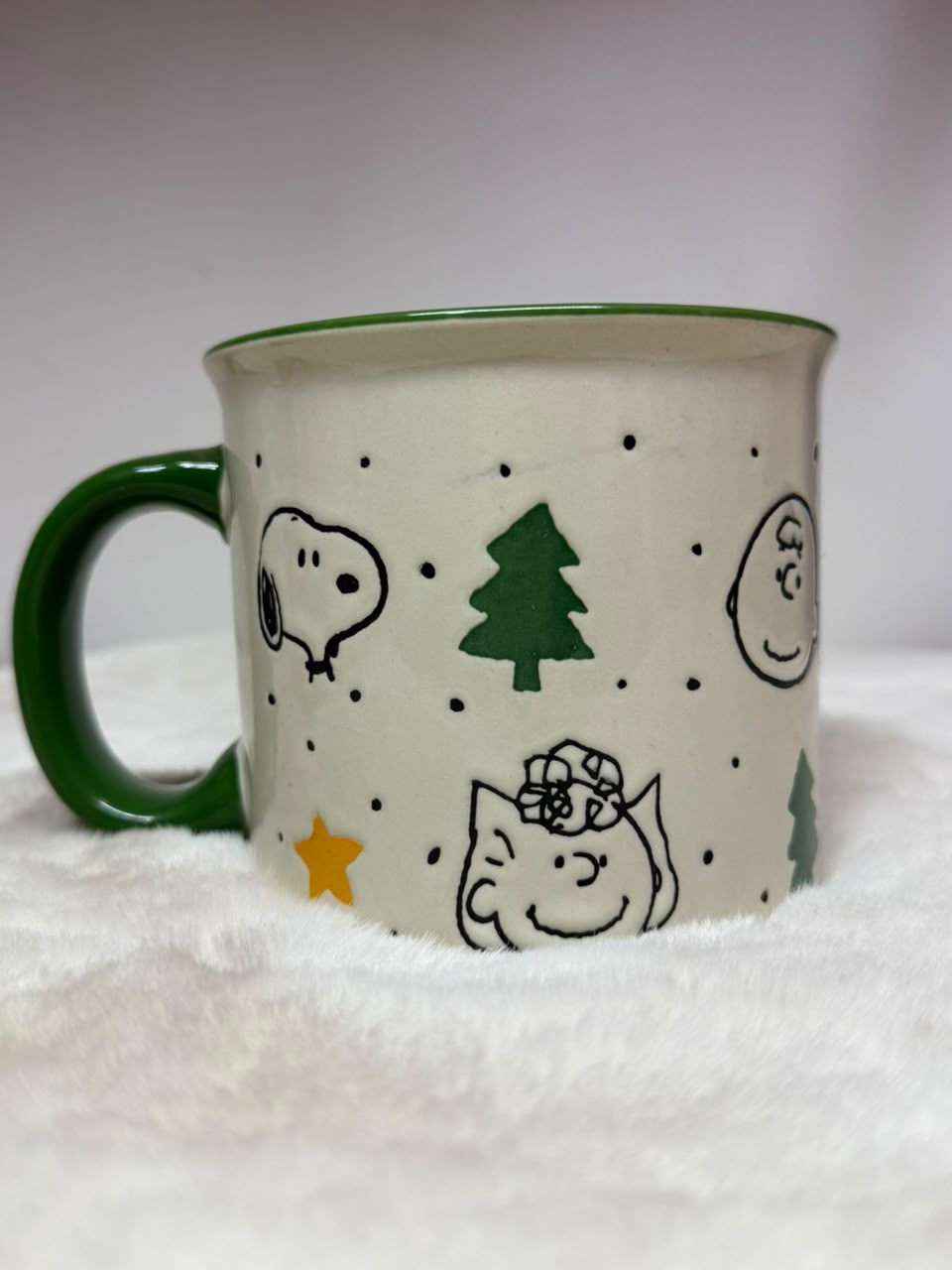 Taza Navideña Snoopy y Charlie Brown 600 ml – Peanuts Original