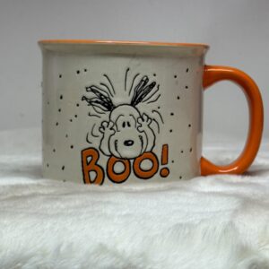 Taza Snoopy Halloween Boo Naranja 600 ml – Peanuts Original