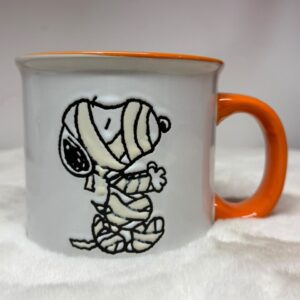 Taza Snoopy Momia Halloween 600 ml – Peanuts Original Importada