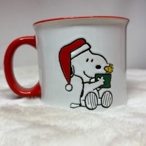 Taza Navideña Snoopy y Woodstock 600 ml – Peanuts Original