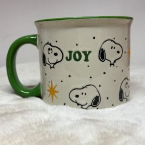 Taza Snoopy Joy Navideña Original Peanuts Importada de EE. UU.