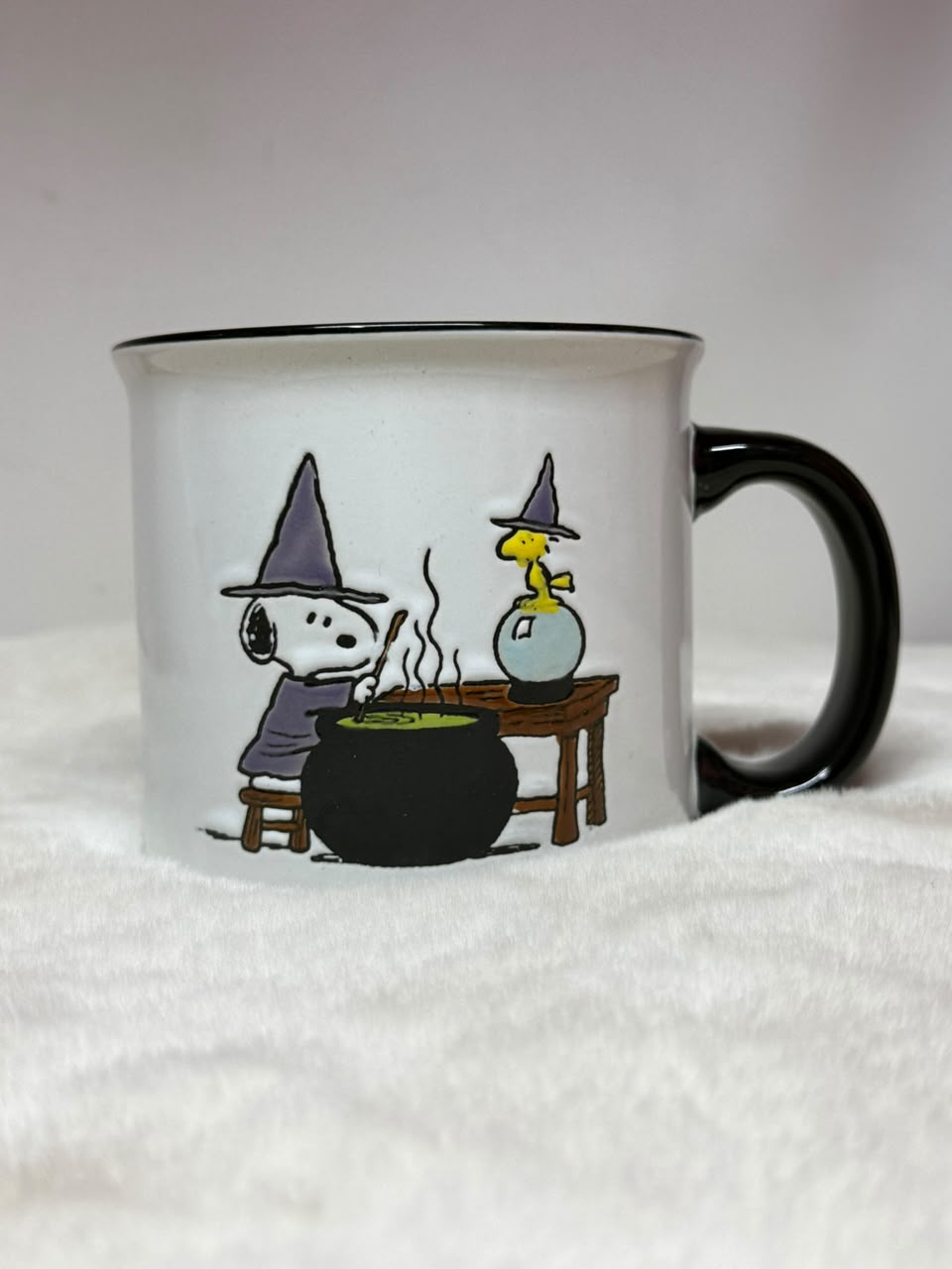 Taza Snoopy y Woodstock Brujos Halloween Original de EE.UU.