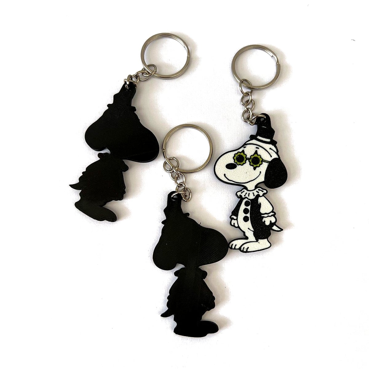 Llavero Snoopy Payaso Terrifier – Edición Halloween Impreso en 3D