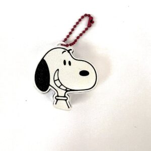 Clicker Antiestrés Snoopy Sonriendo – Llavero Sensorial Impreso en 3D
