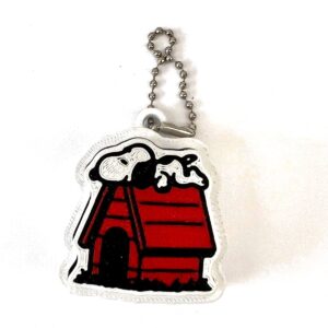 Clicker Antiestrés Snoopy Casita Roja – Llavero Sensorial Impreso en 3D